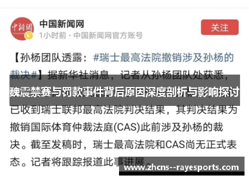 魏震禁赛与罚款事件背后原因深度剖析与影响探讨